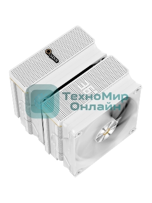 Кулер Ocypus Iota A62 WH Iota-A62-WH белый 120мм алюминий+медь 2000rpm 29db 4-pin 260W 158мм