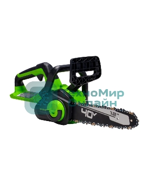Цепная пила аккумуляторная GreenWorks G40CS30IIK4, 40V, 30 см, с 1* АКБ 4А*ч и ЗУ (2007807UB)