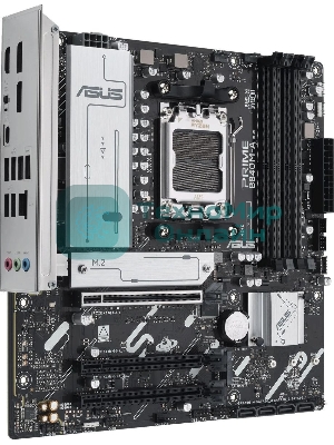 Материнская плата ASUS PRIME B840M-A-CSM, AM5, AMD B840, 4xDDR5, 4xSATA, 3xM.2, 1xPCI-E 4.0 x16, 2xPCI-E 3.0 x16, 1xRealtek 2.5Gb LAN, 2xUSB-A 10Gbps, 1xUSB-C 5Gbps, 4xUSB-A 2.0, 3x3.5 мм, 7.1, micro-ATX
