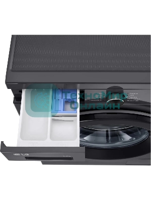 Стиральная машина LG F2Y1WS6J темно-серый, загрузка фронтальная 6,5 кг, 1200 об/мин., класс: A