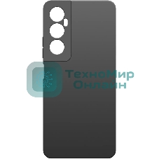 Чехол (клип-кейс) BoraSCO для Realme C65 Silicone Case черный