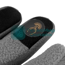 Перчатки универсальные Denzel 68088 искусственный мех, работа с сенсорным экраном, размер 10