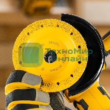 Чашка твердосплавная зачистная Denzel 72977 125 мм, наклонная, среднее зерно #16