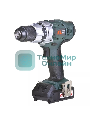 Дрель-шуруповерт Klpro KLNM18-20, 18 В, 2 Ач, 40 Нм, бесщеточный
