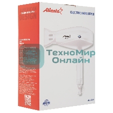 Фен Atlanta ATH-6787 белый, 2000 Вт