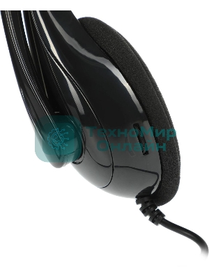 Гарнитура A4Tech HU-9 чёрный, проводная