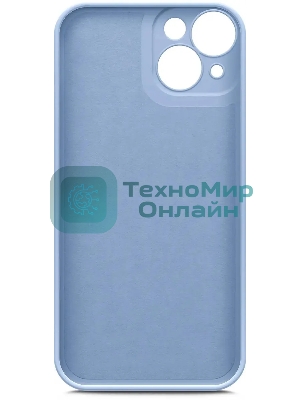 Чехол (клип-кейс) BoraSCO для Apple iPhone 14 Microfiber Case лавандовый (70841)