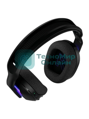 Гарнитура Logitech G522 Lightspeed чёрный, беспроводная + проводная, Bluetooth 5.3/USB, радиус 30 м, подсветка, съёмный микрофон