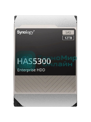 Жесткий диск Synology HAS5300-12T SAS 12TB 7200RPM 12Gb/S 256MB