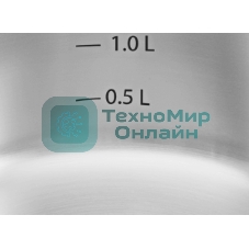 Кастрюля Rondell Strike Grey Ultra RDS-1947 2 л. d=18 см (с крышкой) сталь