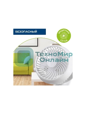 Вентиляторы настольные Scarlett SC-DF111S98 белый