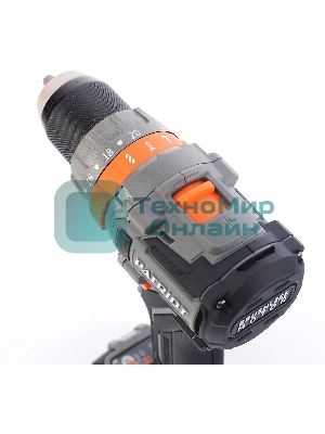 Дрель-шуруповерт Patriot BR 216UES, 21 В, 2 Ач, 85 Нм, бесщеточный