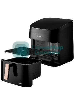 Аэрогриль Brayer BR2057 черный, 2200 Вт, 8.5 л, сенсор, 10 программ