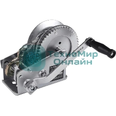 Лебедка ручная барабанная PATRIOT WH 1500B, усилие - 1500 кг, трос- 8 м