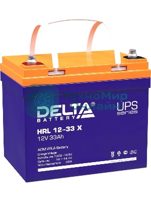 Батарея для ИБП Delta HRL 12-33 X 12В 33А·ч