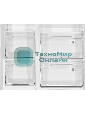 Холодильник Kraft KF-MS5701DI темно-серый двухкамерный 372/198л морозилка сбоку, Side by Side