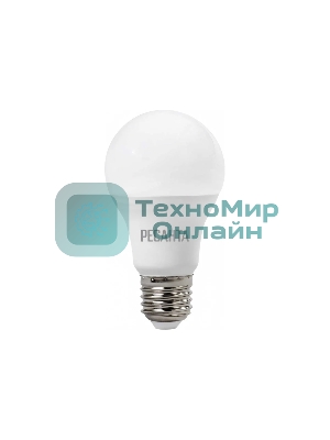 Лампа светодиодная Ресанта LL-R-A60-7W-230-3K-E27 груша, 7 Вт, тепл., Е27