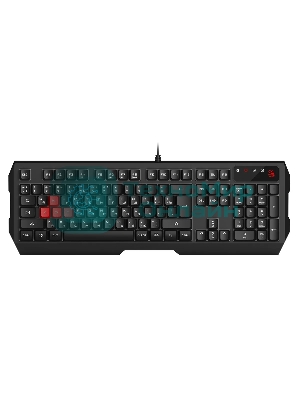 Клавиатура проводная A4Tech Bloody B135N USB черный