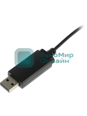 Гарнитура A4Tech HU-9 чёрный, проводная