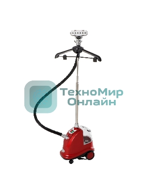 Отпариватель Kelli KL-7 красный, 2800 Вт, 90 г/мин, 3000 мл