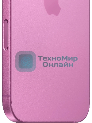 Смартфон Apple iPhone 16, 8/128Gb, розовый