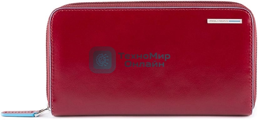 Кошелек женский Piquadro Blue Square PD1515B2R/R красный натур.кожа