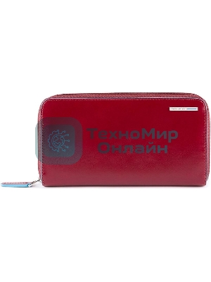 Кошелек женский Piquadro Blue Square PD1515B2R/R красный натур.кожа