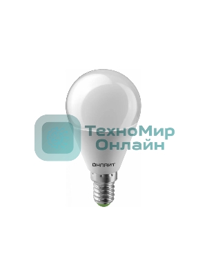 Лампа светодиодная ОНЛАЙТ 71625 OLL-G45-8-230-4K-E14