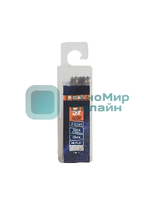 Сверло по металлу (3.2х65/36 мм; 10 шт.) EDGE by PATRIOT 815010027