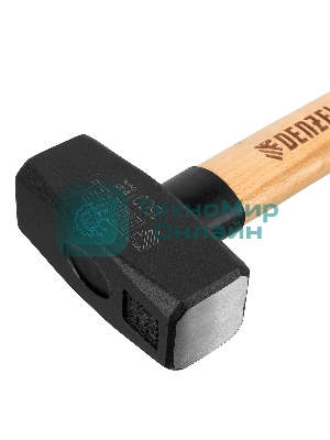 Кувалда Denzel 1500 г, кованая головка, буковая рукоятка