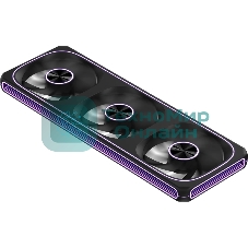 Вентилятор для корпуса Formula Air Fusion 3 BK ARGb 360х120x28 черный 4-pin 34.95дБ Ret