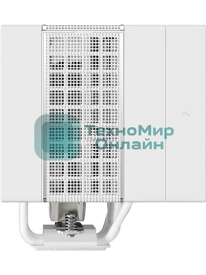 Устройство охлаждения(кулер) Deepcool Assassin VC Elite Wh Soc-AM5/AM4/1200/2066/1700/1851 белый 4-pin 22.6-29.3dB Al+Cu 300W 1772gr Ret (R-ASN4-WHNVNN-GJD)