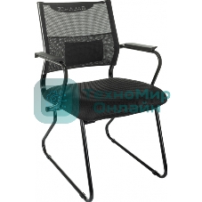 Кресло офисное Бюрократ CH Balance-Av черный Elastic-102 TW-11 сетка/ткань полозья металл черный