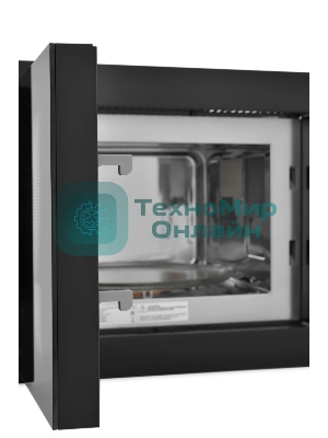 Встраиваемая микроволновая печь ZUGEL ZMO251B, черная