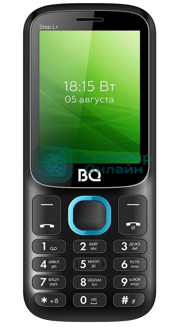 Мобильный телефон BQ 2440 Step L+ черный/синий