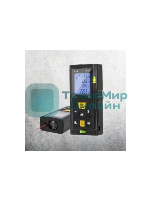 Лазерный дальномер Deli DL4169 (Диапазон измерения 0,05~60м, точность измерения: ±3мм)