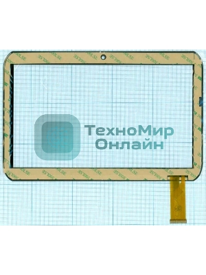 Сенсорное стекло (тачскрин) HN10001 (247x160 мм), черное