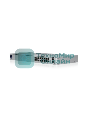Коммутатор Ubiquiti UniFi USW-16-POE 2SFP 8PoE+ 42W управляемый