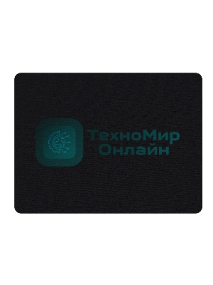 Коврик для мыши BURO BU-CLOTH/black матерчатый, черный, 220 х 250 х 4 мм