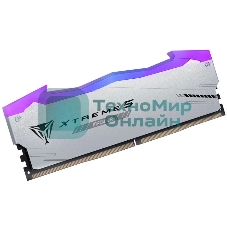 Оперативная память Patriot Viper Xtreme 5, DDR5, 32Gb (2x16Gb), 8000MHz, CL38, DIMM, с радиаторами, RGB, серебристый