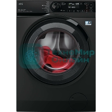 Стирально-сушильная машина AEG LWR73166OE черный, загрузка фронтальная 10 кг, 1600 об/мин., класс: А