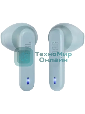 Наушники TWS JBL Wave Flex мятный, вкладыши, Bluetooth, быстрая зарядка, до 8 ч