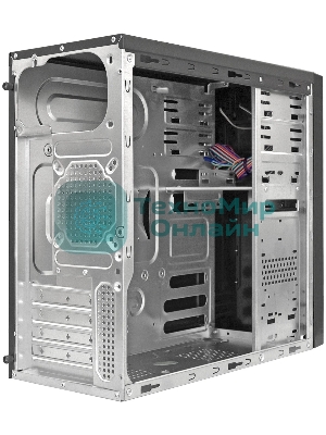 Компьютерный корпус Minitower ExeGate MA-372UX-UNS450 (mATX, БП UNS450 с вент. 12см, 2хUSB+2хUSB3.0, аудио, черный)