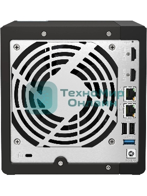 Сетевое хранилище SMB QNAP TS-453E-8G NAS, 4-tray w/o HDD. 2xHDMI-port. 4-core Celeron J6412 2-2.6 GHz, 8Gb DDR, 2x2.5Gb LAN, 2 x M.2 2280 PCIe Gen 3 x2, 2x USB 3.2 Gen 2 (10Gbps) Port, 2x USB 2.0 port