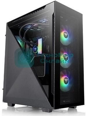 Компьютерный корпус Thermaltake Divider 500 TG ARGb CA-1T4-00M1WN-01 Black/Win/SPCC/Tempered Glass*4/120мм ARGb Fan*3/120мм Standard Fan*1 (527880)