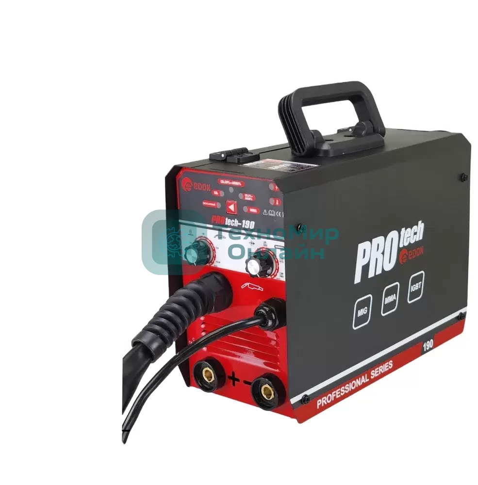Сварочный полуавтомат инверторный Edon PROTech-190