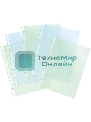 Папка-вкладыш Silwerhof Daily ассорти глянцевые А4+ 30мкм (упак.: 50 шт)