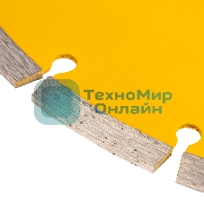 Диск алмазный отрезной Denzel ф230 х 22,2 мм, сегментный, сухое резание