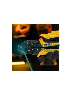 Клещи для обжима наконечников штыревых Denzel НШВ, НШВИ, НШВИ-2, 6-16 мм2