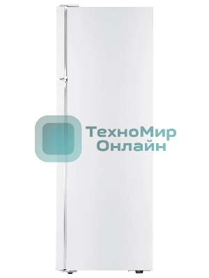 Холодильник Hyundai CT2551WT белый двухкамерный 166/40л морозилка сверху